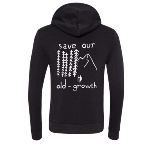 Save our old-growth recycled/organic Eco-Fleece™ blend hoodie Thumbnail