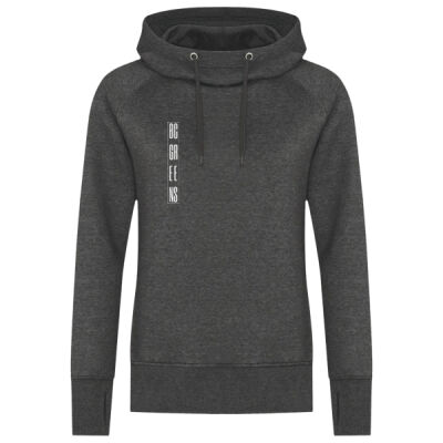 Stacked type feminine fit hoodie 2 Thumbnail