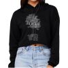 Women's Sponge Fleece Cropped Fleece Hoodie BC7502 Thumbnail